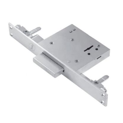 Immagine di SERRATURA DOPPIA MAPPA 2 MANDATE 3 CHIUSURE ENTRATA 50 MM PER INFERRIATE E CANCELLI ASSA ABLOY