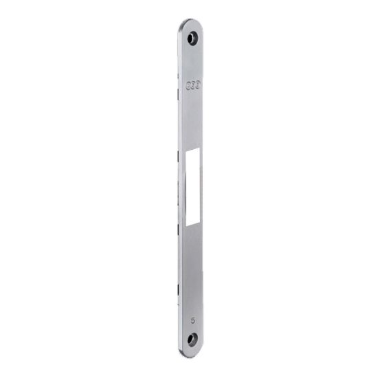 Immagine di INCONTRO PER SERRATURA AD INFILARE 50x90 MM CROMO SATINATO AGB
