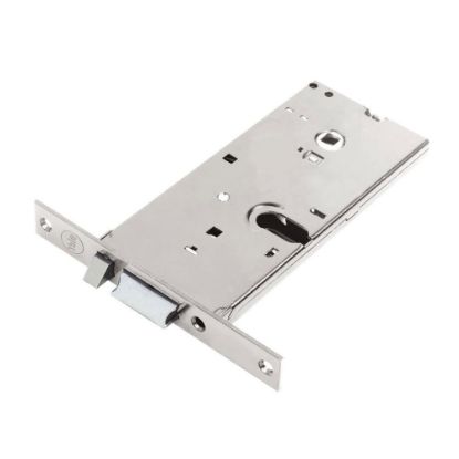 Immagine di SERRATURA ELETTRICA PER PORTE ALLUMINIO ORIZZONTALE ENTRATA 80 MM INTERASSE 67 MM FASCIA 78 MM ASSA ABLOY