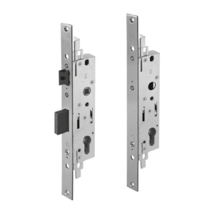 Immagine di SERRATURA INGRESSO MONOPUNTO MP1 ENTRATA 30 MM INTERASSE 85 MM CATENACCIO AVANZANTE CHIUSURA 3 PUNTI PER PORTE ALLUMINIO ASSA ABLOY
