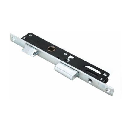 Immagine di SERRATURA VERTICALE SCROCCO E CATENACCIO ENTRATA 14,5 MM INTERASSE 70 MM FRONTALE 16 MM PER PORTE ALLUMINIO ASSA ABLOY