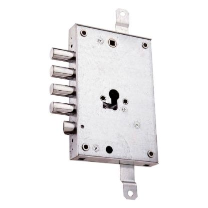 Immagine di SERRATURA APPLICARE CILINDRO DIAMETRO 28 MM SX PER PORTE BLINDATE MOTTURA