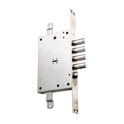 Immagine di SERRATURA A INFILARE TRIPLICE INTERNO 28 MM 3CHIAVI 60 MM CANOTTI INTERNO 15 MM ESTERNO 28 MM DX PER PORTE BLINDATE MOTTURA