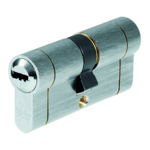 Immagine di CILINDRO DOPPIO FRIZIONATO 40/60 MM 1+5 CHIAVI IN SCATOLA ASSA ABLOY