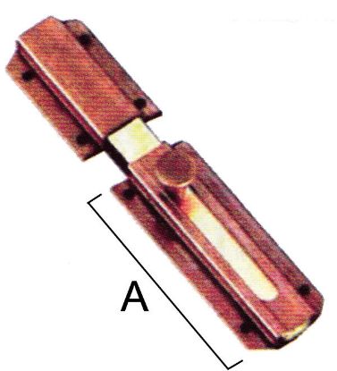 Immagine di CATENACCIO TRAVERSO 120 MM - 1 PZ/BLISTER