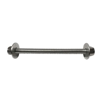 Immagine di TIRANTE PER SICUREZZA ANTICADUTA PER CANCELLI 150 MM ACCIAIO ZINCATO