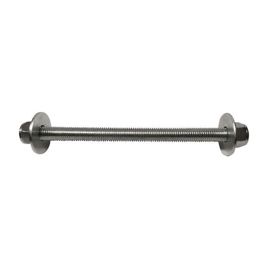 Immagine di TIRANTE PER SICUREZZA ANTICADUTA PER CANCELLI 150 MM ACCIAIO ZINCATO