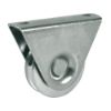 Immagine di RUOTA SUPPORTO ESTERNO PER CANCELLO DIAMETRO 80 MM - 1 PZ/BLISTER