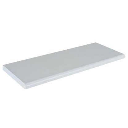 Immagine di MENSOLA BORDO TONDO 25x250x800 MM BIANCA