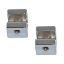 Immagine di COPPIA REGGIMENSOLE MOD. RMC21 CROMO 2,0x2,8 CM SPESSORE 1/21 MM