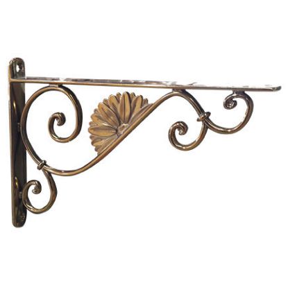 Immagine di REGGIMENSOLA BAROCCO RAME ANTICO 18 CM