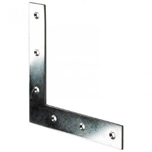 Immagine di ANGOLO DI RINFORZO LEGGERO ZINCATO 60x60 MM - 4 PZ/BLISTER