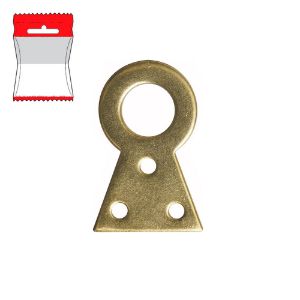 Immagine di ATTACCAGLIA CON OCCHIOLO N.2 - 10 PZ/BLISTER