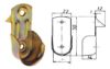 Immagine di REGGITUBO TROPICALIZZATO A 2 PUNTE DIAMETRO 18 MM - 2 PZ/BLISTER