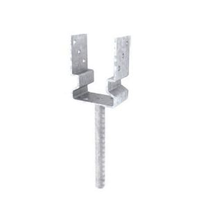 Immagine di PORTAPILASTRO CON BARRA L 101XH150 MM