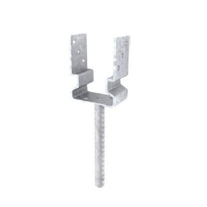 Immagine di PORTAPILASTRO CON BARRA L 71XH150 MM