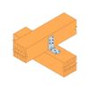 Immagine di ANGOLARE CON RINFORZO 83x62 MM LARGHEZZA 40 MM