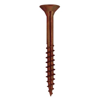 Immagine di VITE PER LEGNO BRONZATA 6x140 MM CONFEZIONE DA 100 PZ