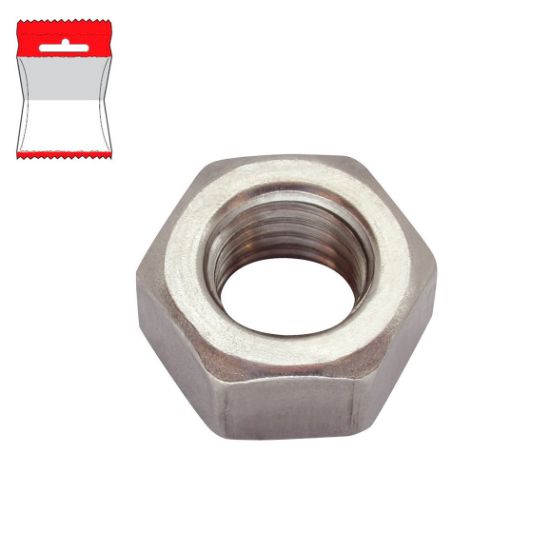 Immagine di DADO ESAGONALE M 5 ZINCATO BLISTER 15 PZ