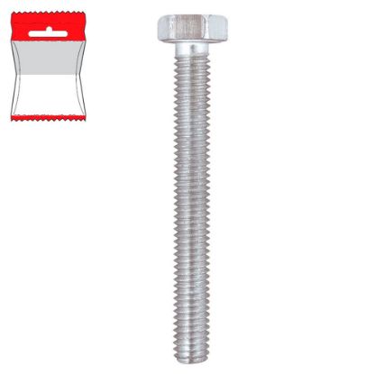 Immagine di BULLONE INTERAMENTE FILETTATO 6x80 MM BLISTER 10 PZ