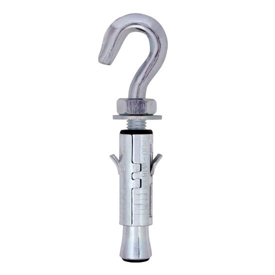 Immagine di TASSELLO CON GANCIO APERTO Ø 16x65 MM CONFEZIONE DA 25 PZ