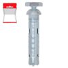 Immagine di TASSELLO CON VITE E BOCCOLA METALLICA Ø 12x50 MM DADO ANTI-INTRUSIONE BLISTER 4 PZ