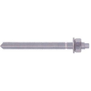 Immagine di BARRA FILETTATA PER RESINA M 10x130 MM CONFEZIONE 10 PZ