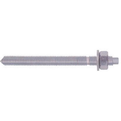 Immagine di BARRA FILETTATA PER RESINA M 10x115 MM CONFEZIONE 10 PZ
