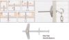 Immagine di ANCORA SCATTO CON VITE M 3,16x80 MM CONFEZIONE DA 100 PZ