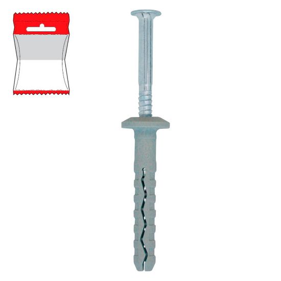 Immagine di TASSELLO A BATTERE Ø 8x80 MM BLISTER 5 PZ