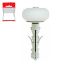 Immagine di TASSELLO NYLON CON FERMAPORTA BIANCO Ø 9x40 MM BLISTER 4 PZ