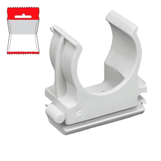 Immagine di COLLARE PER TUBI - CAVI Ø 20 MM BLISTER 10 PZ