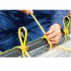 Immagine di FASCETTE SPEEDYTIE GIALLO 752x13,0 MM BLISTER 5 PZ HELLERMANNTYTON