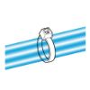 Immagine di FASCETTE 565x12,5 MM NATURALE T 250 M CONFEZIONE 25 PZ HELLERMANNTYTON
