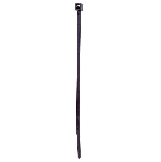 Immagine di FASCETTE PVC NERA 100 MM CONFEZIONE 100 PZ