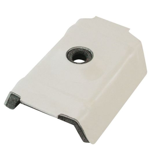 Immagine di CAPPELLOTTO PER GRECATA COIBENTATA BIANCO/GRIGIO CONFEZIONE 100 PZ