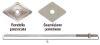 Immagine di BARRETTA TIRAFONDO Ø 6x120 MM CON DADO E RONDELLA CONFEZIONE 100 PZ