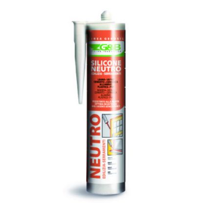 Immagine di SILICONE NEUTRO GRIGIO 310 ML IDEALE PER EDILIZIA E SERRAMENTI