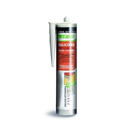 Immagine di SILICONE BASE NUTRA PER METALLO TESTA MORO 310 ML IDEALE PER LATTONERIE