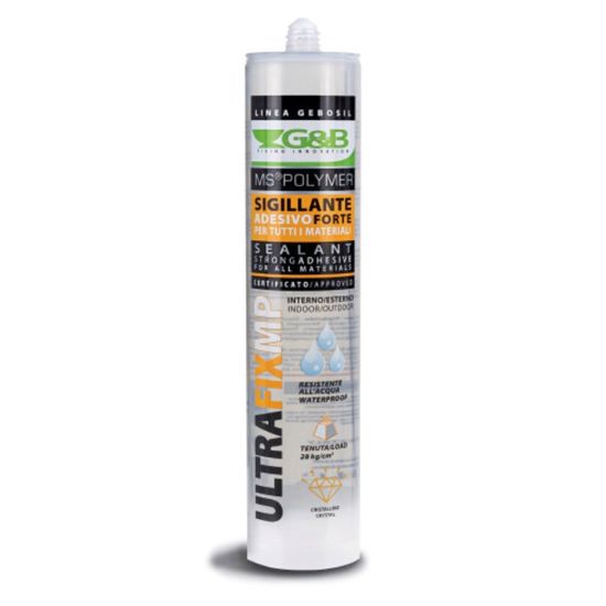 Immagine di SIGILLANTE ADESIVO POLYMERICO TRASPARENTE CRISTALLINO 290 ML IDEALE PER INCOLLARE E SIGILLARE LARGO SPETTRO
