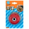 Immagine di SPAZZOLA A TAZZA OTTONANTA PER SMERIGLATRICE DIAMETRO 60 MM