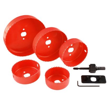 Immagine di SEGHE A TAZZA PER TRAPANO SERIE 9 PZ VALEX