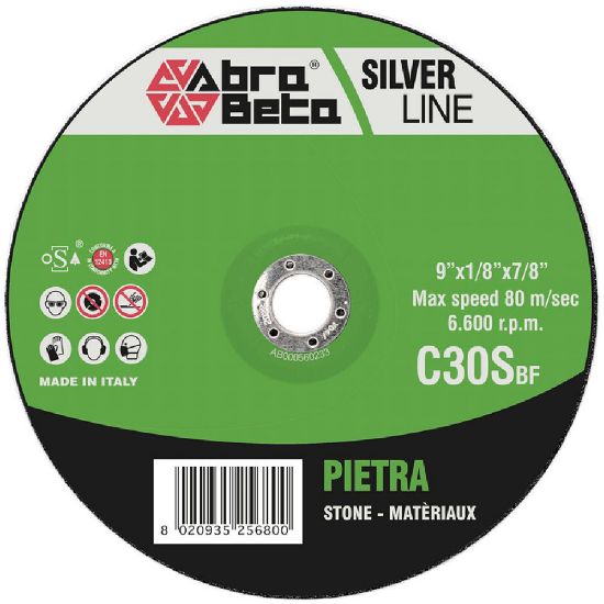 Immagine di DISCO TAGLIO DIAMETRO 115 MM SPESSORE 3,2 MM PER MARMO