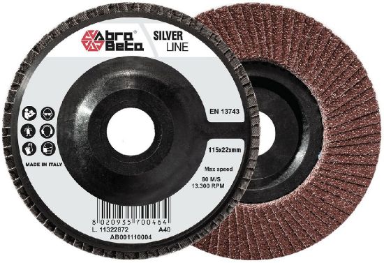 Immagine di DISCO LAMELLARE DIAMETRO 115 MM CORINDONE G40 FERRO