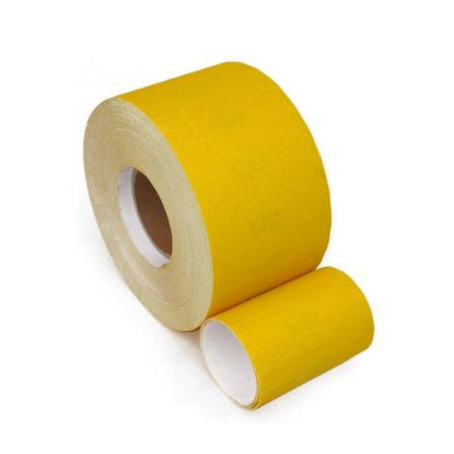 Immagine di CARTA VETRATA GIALLA GRANA 60 ROTOLO DA 50 MT