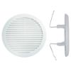 Immagine di GRIGLIA PVC TONDA UNIVERSALE CON MOLLA DIAMETRO 55/85 MM CONFEZIONE 2 PZ