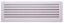 Immagine di GRIGLIA PVC APRIBILE 370x130 MM