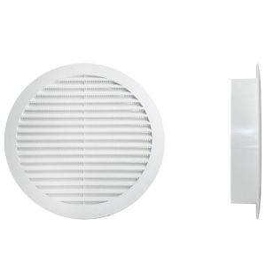 Immagine di GRIGLIA PVC DIAMETRO 100 MM