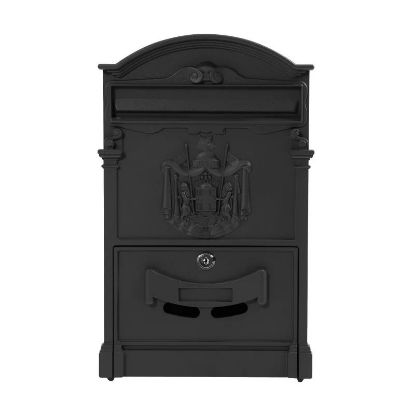 Immagine di CASSETTA POSTA RESIDENCE 25,5X41 CM COLORE NERO