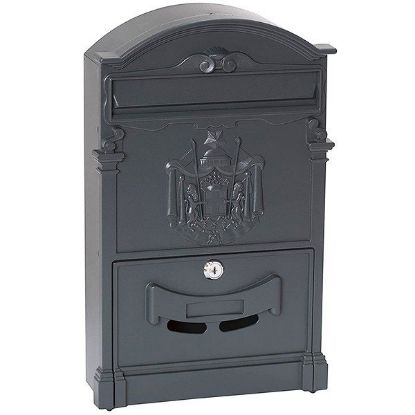 Immagine di CASSETTA POSTA RESIDENCE 25,5X41 CM COLORE GRIGIO